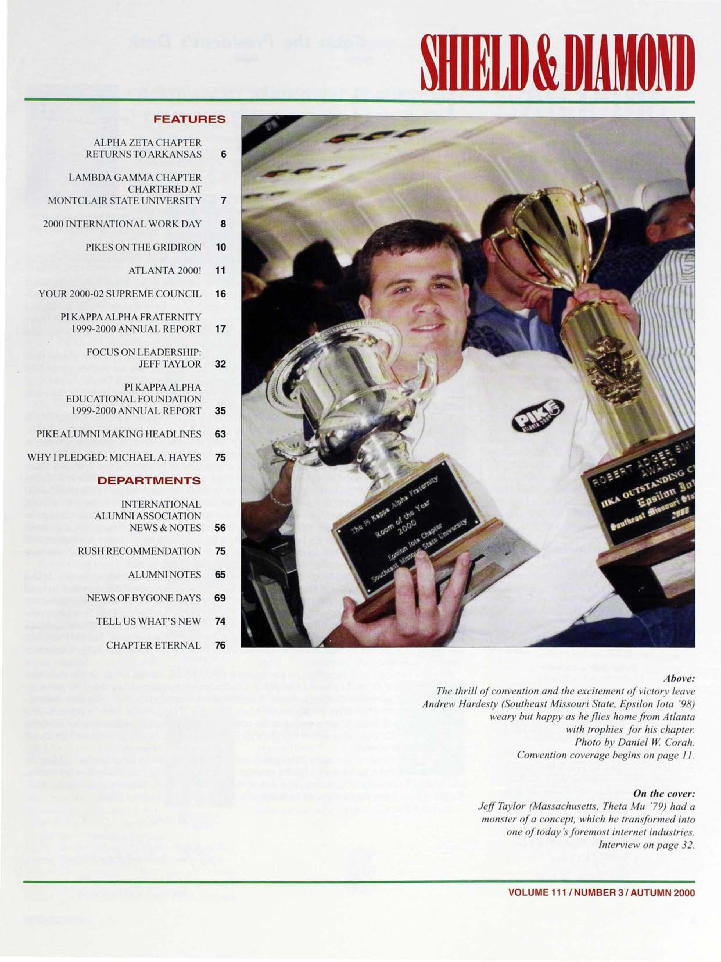 On The Cover, Autumn 2000